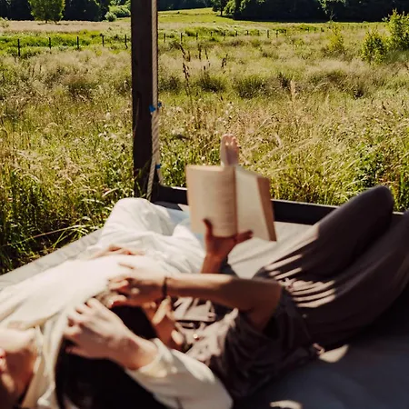 Nowoczesne Na Lace & Na Drzewie - Kolobrzeg - Sauna & Balia - Polanaglamp Hébergement de vacances