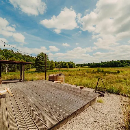 Nowoczesne Na Lace & Na Drzewie - Kolobrzeg - Sauna & Balia - Polanaglamp Hébergement de vacances *