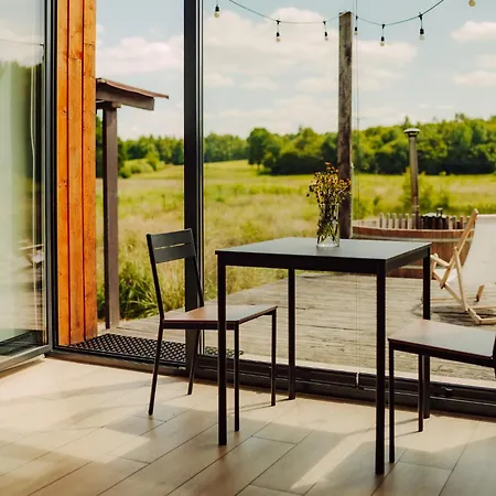 Nowoczesne Na Lace & Na Drzewie - Kolobrzeg - Sauna & Balia - Polanaglamp Hébergement de vacances *