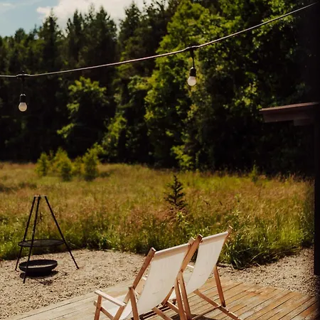 Nowoczesne Na Lace & Na Drzewie - Kolobrzeg - Sauna & Balia - Polanaglamp * Niezyn