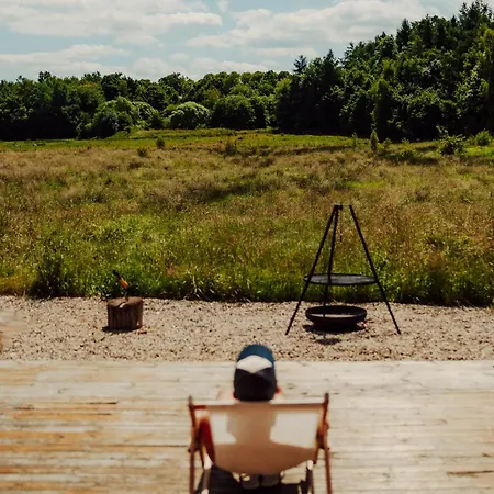 Nowoczesne Na Lace & Na Drzewie - Kolobrzeg - Sauna & Balia - Polanaglamp Hébergement de vacances