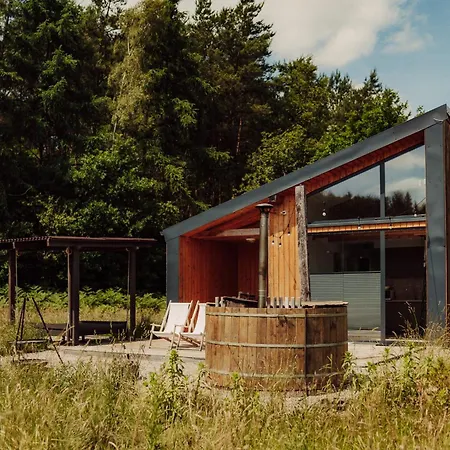 Nowoczesne Na Lace & Na Drzewie - Kolobrzeg - Sauna & Balia - Polanaglamp Hébergement de vacances