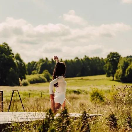 Nowoczesne Na Lace & Na Drzewie - Kolobrzeg - Sauna & Balia - Polanaglamp Niezyn