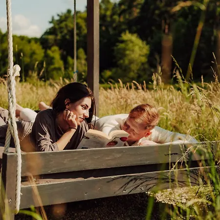 Nowoczesne Na Lace & Na Drzewie - Kolobrzeg - Sauna & Balia - Polanaglamp * Niezyn