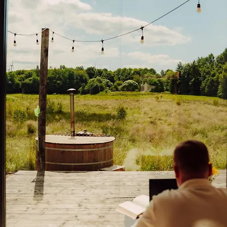 Hébergement de vacances Nowoczesne Na Lace & Na Drzewie - Kolobrzeg - Sauna & Balia - Polanaglamp