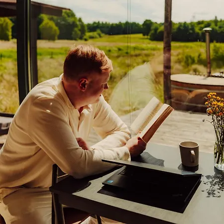 Nowoczesne Na Lace & Na Drzewie - Kolobrzeg - Sauna & Balia - Polanaglamp Niezyn