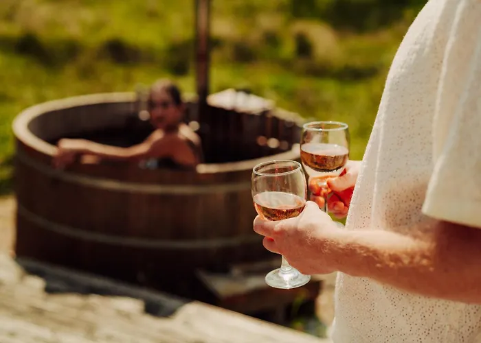 Сasa de vacaciones Nowoczesne Na Lace & Na Drzewie - Kolobrzeg - Sauna & Balia - Polanaglamp Niezyn