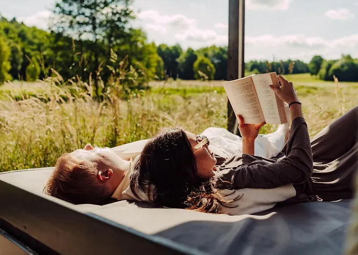 Сasa de vacaciones Nowoczesne Na Lace & Na Drzewie - Kolobrzeg - Sauna & Balia - Polanaglamp *