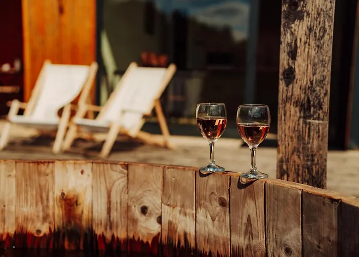 Nowoczesne Na Lace & Na Drzewie - Kolobrzeg - Sauna & Balia - Polanaglamp Niezyn