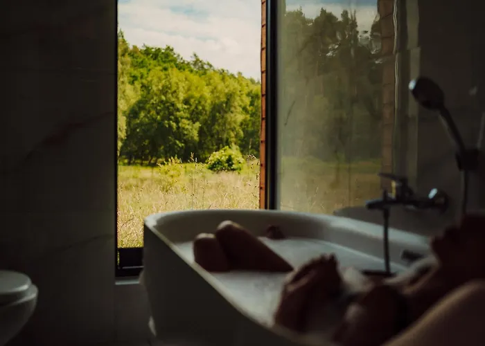 Сasa de vacaciones Nowoczesne Na Lace & Na Drzewie - Kolobrzeg - Sauna & Balia - Polanaglamp *