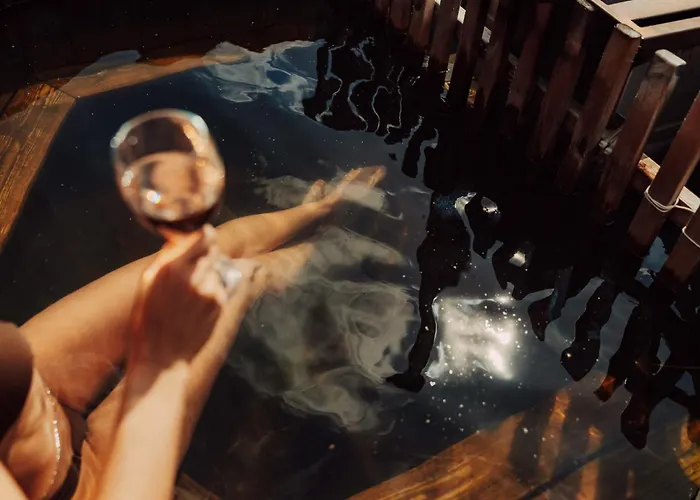 Nowoczesne Na Lace & Na Drzewie - Kolobrzeg - Sauna & Balia - Polanaglamp * Niezyn