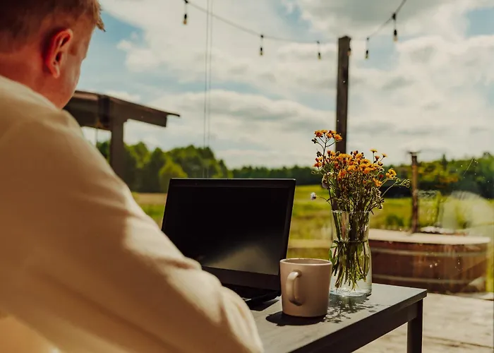 Сasa de vacaciones Nowoczesne Na Lace & Na Drzewie - Kolobrzeg - Sauna & Balia - Polanaglamp Niezyn