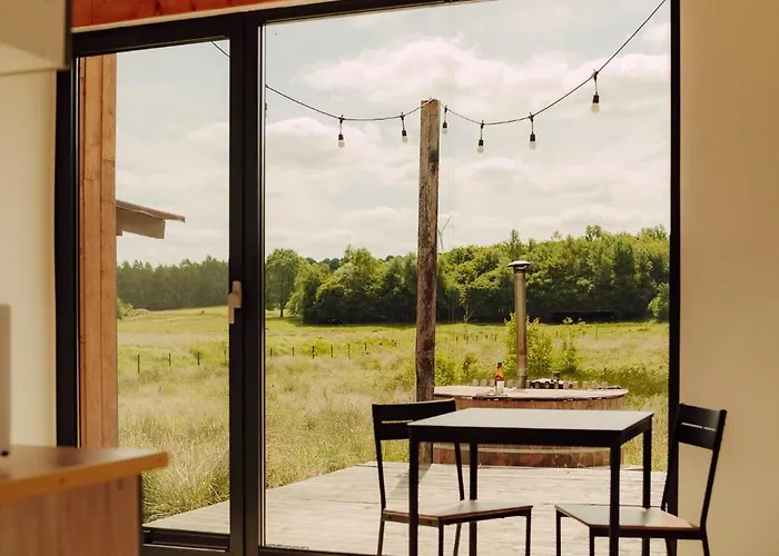 Сasa de vacaciones Nowoczesne Na Lace & Na Drzewie - Kolobrzeg - Sauna & Balia - Polanaglamp Niezyn